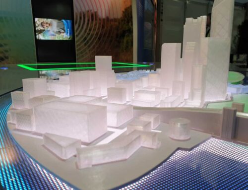 Interactive 3D Printed City